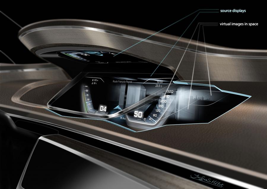 Детали интерьера Audi Prologue Avant Concept 2015 года  (фото 17 из 49)